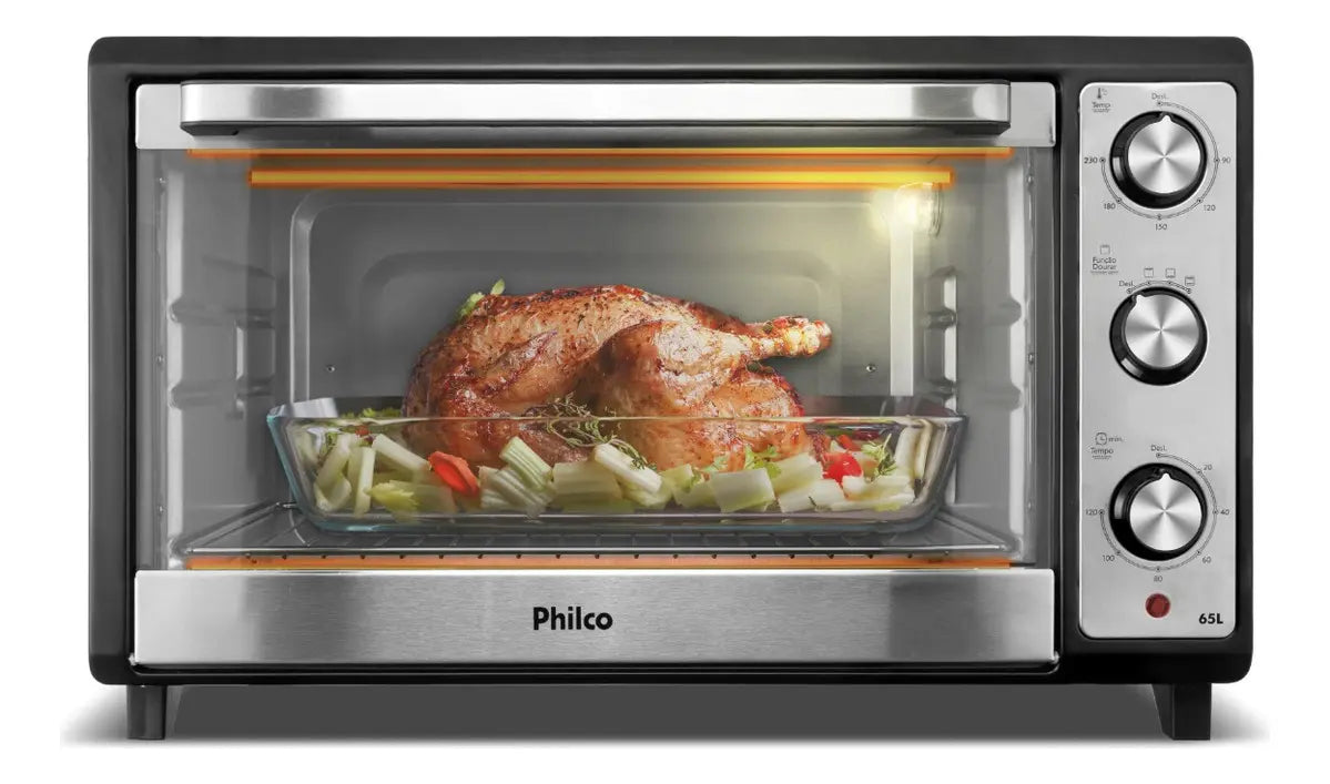 Forno Elétrico Philco 65L Dupla Resistência PFE65 127V — foto 1