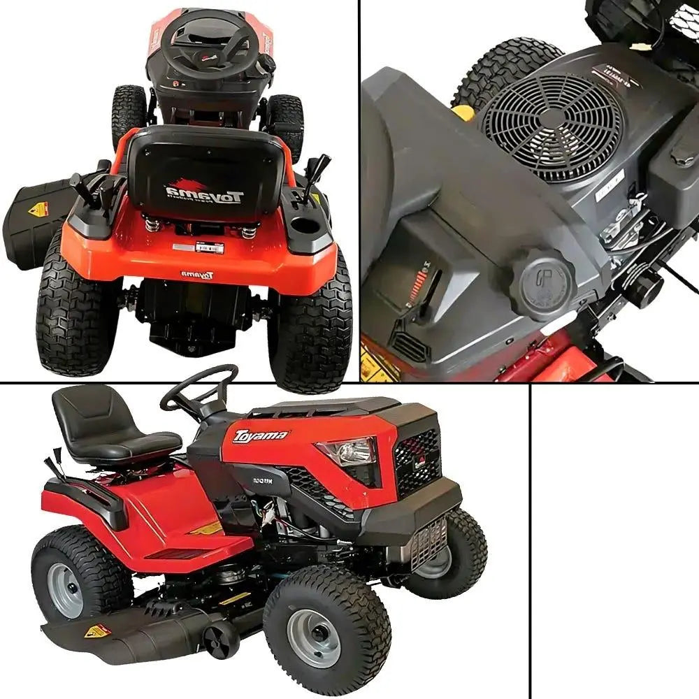 Trator Cortador Grama Gasolina 19.5 Hp Corte 107 Cm Toyama — foto 1