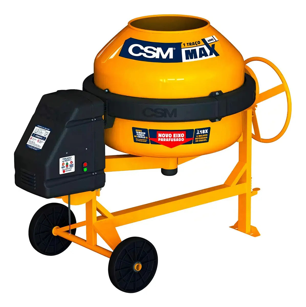 Betoneira 400 LT c/ Motor Monofasico CSM — foto 1
